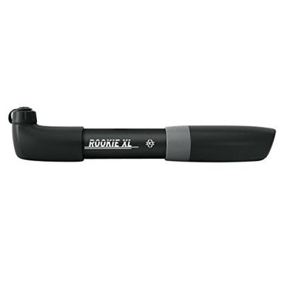 Sks mini pompe de vélo pour enfant rookie xl support pour toutes les valves xl noir - noir