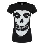 The Misfits T-Shirt Misfits Silver Foil Femme NoirXL