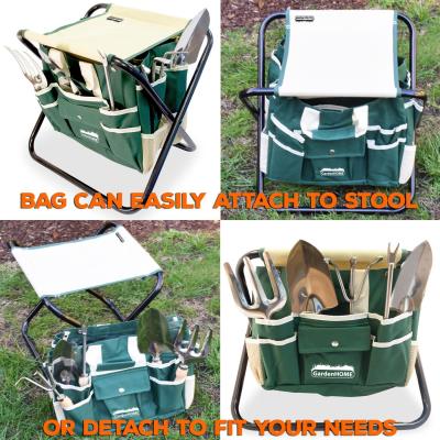 relaxdays Tabouret de camping pliable avec sac