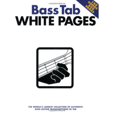 WHITE PAGES BASS TAB
