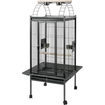 Cage Perruche Et Perroquet Kambela 76 Grise Cages Et