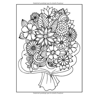 Charme Floral - Livre de coloriage aquarelle pour adultes: Album pour  coloriage de fleurs à l'aquarelle