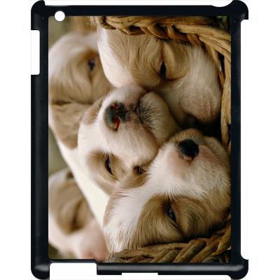 Coque pour apple ipad 3 panier a chiots