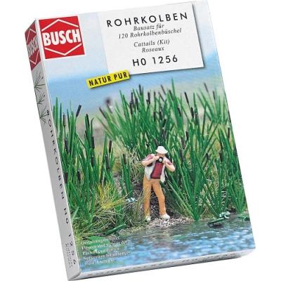 Busch environnement - bue1256 - modélisme ferroviaire - herbes hautes roseaux