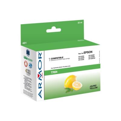 Armor 481 - geel - inktcartridge (alternatief voor: Epson T7024)