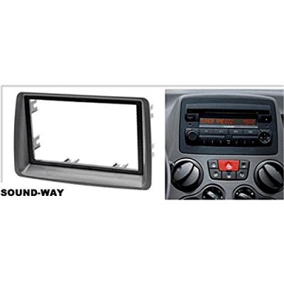 sound-way Cadre de Radio Fiat Panda 2002-2012 autoradio 2 DIN Adaptateur  antenne et cablage ISO - Autoradio - Achat & prix