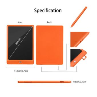 OHP Bloc-notes Bloc-notes dessin numérique 10 Tablette d'écriture  électronique LCD avec panneau d'écriture L - Ardoise - Achat & prix