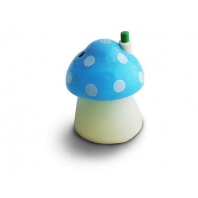 Distributeur de cure-dents automatique en forme de champignon bleu deco maison ustensile cuisine