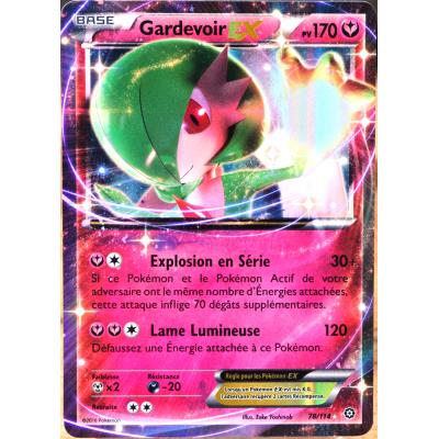carte Pokémon 78/114 Gardevoir EX 170 PV État correct - Pokémon reconditionné disponible sur Fnac