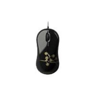 Gigabyte GM-M5050S - muis - USB - glanzend zwart