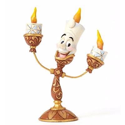 Disney traditions 4049620 figurine ooh la la/lumière belle et la bête figurine multicolore 12 cm
