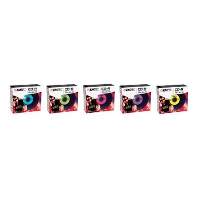 EMTEC Vinyl Look - CD-R x 10 - 700 MB - opslagmedia