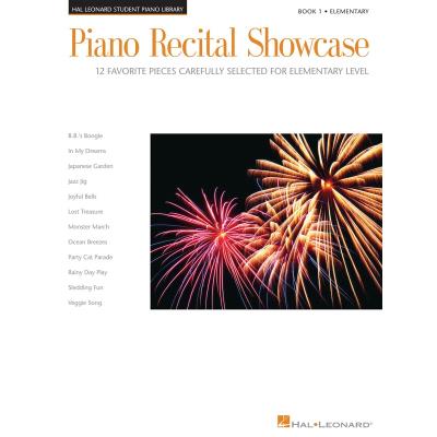 Piano Recital Showcase, Book 1