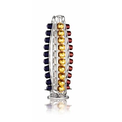 Krups nespresso support métallique pivotant pour 40 dosettes