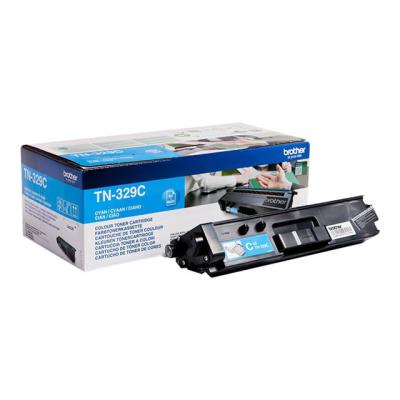 Brother TN329C - cyaan - origineel - tonercartridge