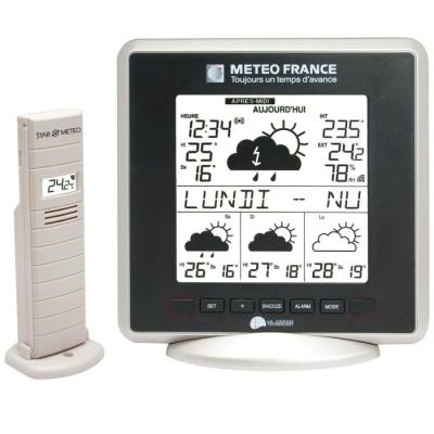 La Crosse Technology WD 9520 Station Météo France Noir/Argent