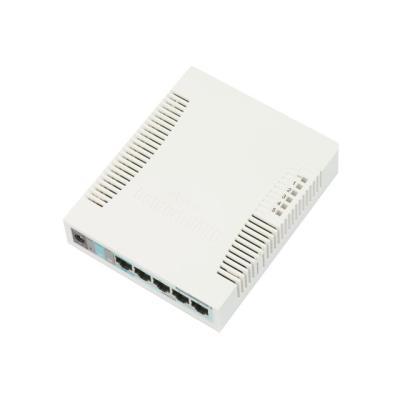 MikroTik RouterBOARD RB260GS - switch - 6 poorten - Beheerd - desktop