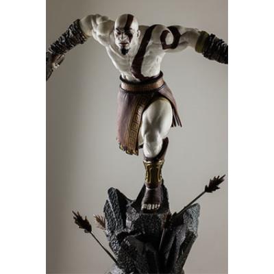 Gaming Head - God of War statuette 1/4 Lunging Kratos 48 cm