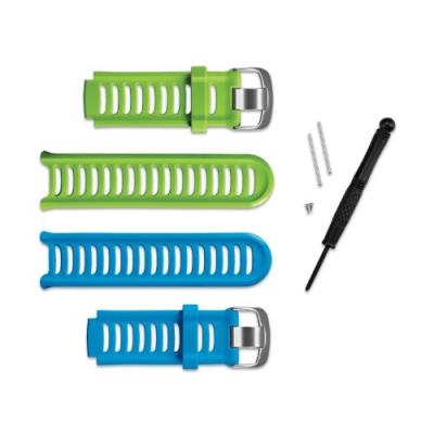 Garmin 010-11251-23 bracelets de remplacement pour forerunner 910xt bleu vert