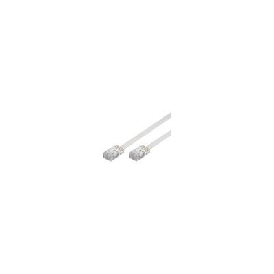Cable - divers - Réseau Plat RJ45 U/UTP C5e 5m blanc