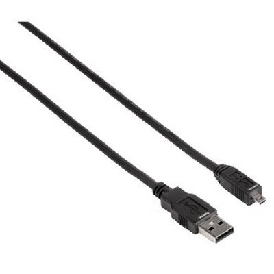 Câble - Hama - USB 2.0, fiche A M / B M (B8M), 1,80 m, Noir