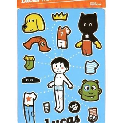 Lucas Magnetic Dress-Up Doll /Anglais