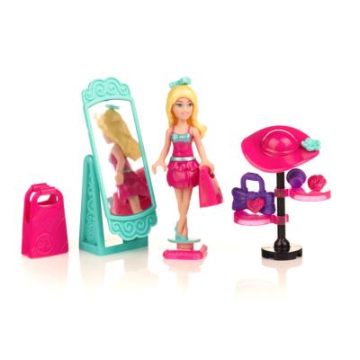 Megabloks barbie et ses amies : barbie experte en tendance megabloks