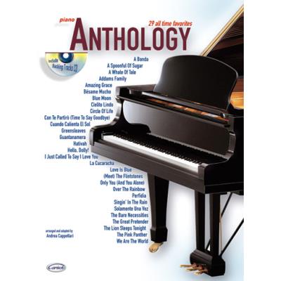 Partitions classique CARISCH CAPPELLARI A. - ANTHOLOGY VOL.1 + CD - PIANO Piano
