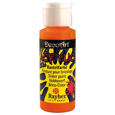 Peinture acrylique - Orange capri - 59 ml