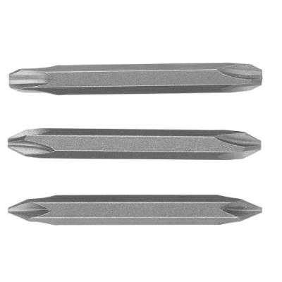 Bosch 2609255959 Set De 3 Embouts De Tournevis Doubles 1 X Plat 4,5 + Ph1, 1 X Plat 5,5 + Ph2, 1 X Plat 6,5 + Ph3