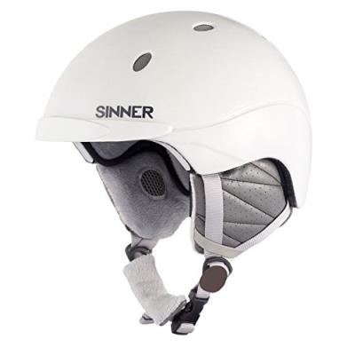 Sinner titane casque blanc weiß - matt weiß l