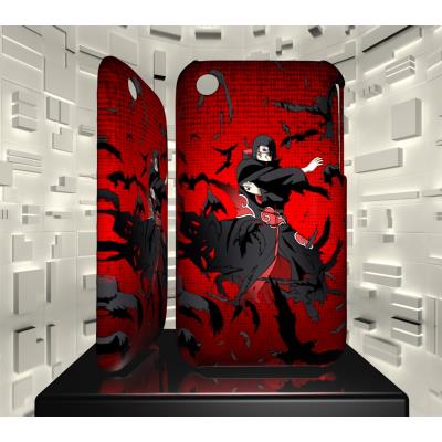 Coque personnalisée pour iPhone 3G 3GS - IPH03 018 006 003 NARUTO SHIPPUDEN ITACHI UCHIWA
