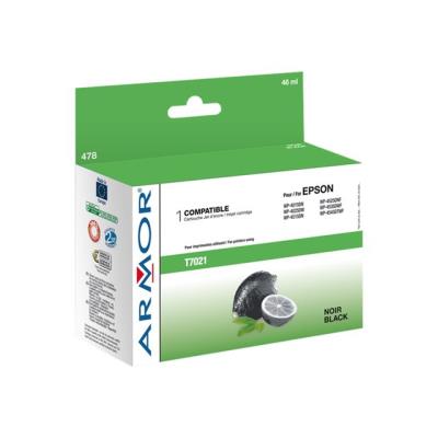 Armor 478 - zwart - inktcartridge (alternatief voor: Epson T7021)