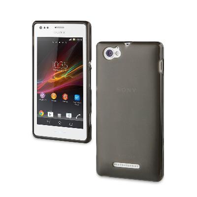 MADE FOR XPERIA MINIGEL CASE DARK SMOKE FOR XPERIA M