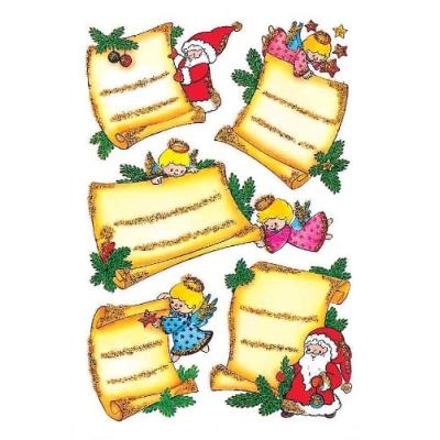 Herma sticker decor lettres de noël 2 x 5 stickers 3959