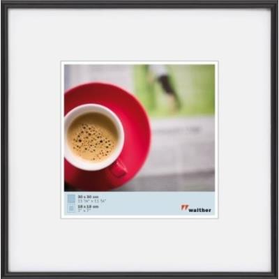 Walther, galeria, cadre en plastique, kb440h, 40x40 cm, noir