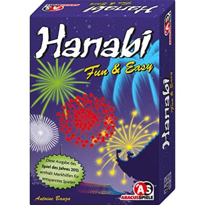 Abacusspiele 04132 hanabi fun and easy, édition spéciale jeu de cartes