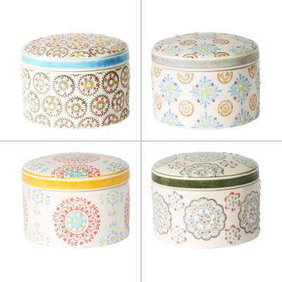 Table Passion - Bonbonniere Diametre 10Cm Hauteur 9 Cm Boheme Assortis