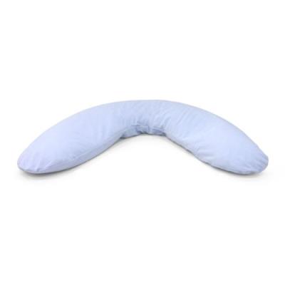Cambrass coussin d'allaitement velvet bleu