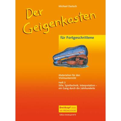 Partitions classique EDITION BREITKOPF DARTSCH MICHAEL - DER GEIGENKASTEN 3 - VIOLIN, PIANO Violon