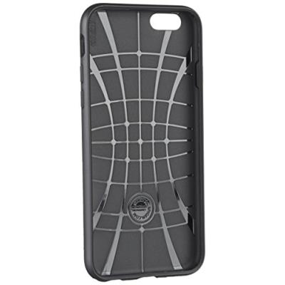 Coque iPhone 6s, Spigen® coque iPhone 6 / 6s [ Capsule ] SOFT-FLEX - [Black ] etui TPU Premium Claire Flexible et Souple - Noir (SGP11751)