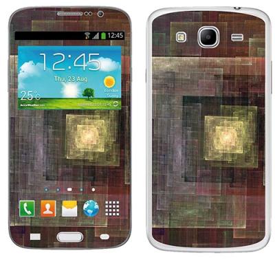 SKIN STICKERS POUR SAMSUNG MEGA 5.8 (STICKER : RECHERCHER LE CARRE)