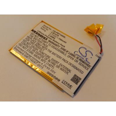 Batterie Li-Polymer vhbw 700mAh (3.7V) pour eBook Reader Sony Portable Reader PRS-T1, PRS-T2. Remplace:1-853-104-11, LIS1476, LIS1476MHPPC(SY6).