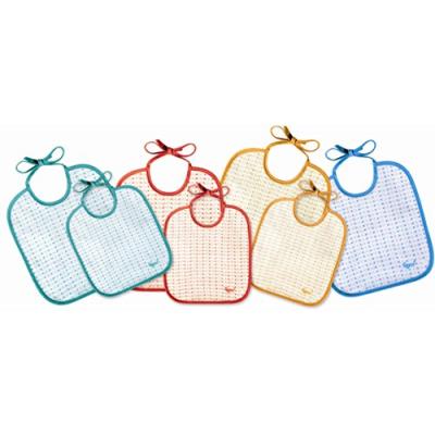 Tigex lot de 7 bavoirs lacette éponge eva 0-4 mois