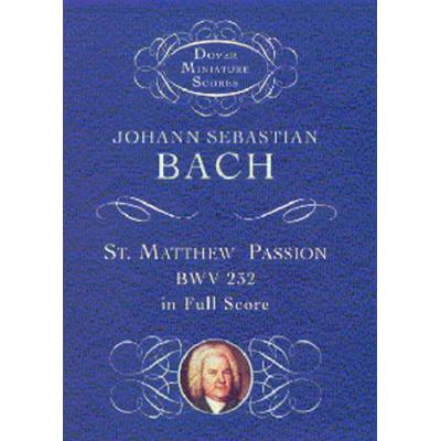PASSION SELON ST-MATTHIEU BWV244