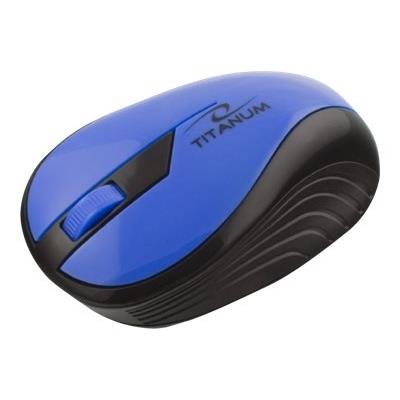 Titanum Rainbow 3D - muis - 2.4 GHz - blauw