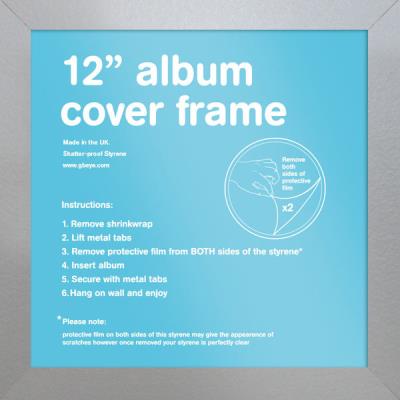 Cadre pour affiches Argent - Album 31.5x31.5cm - Eton