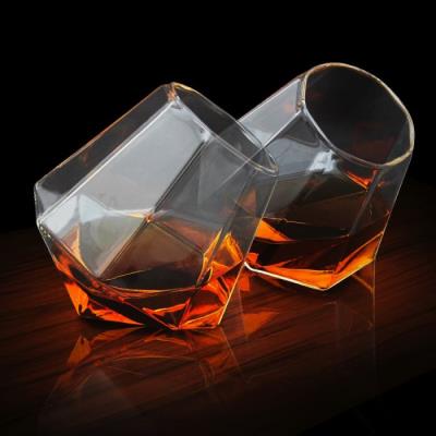 Coffret de deux verre à whisky diamant