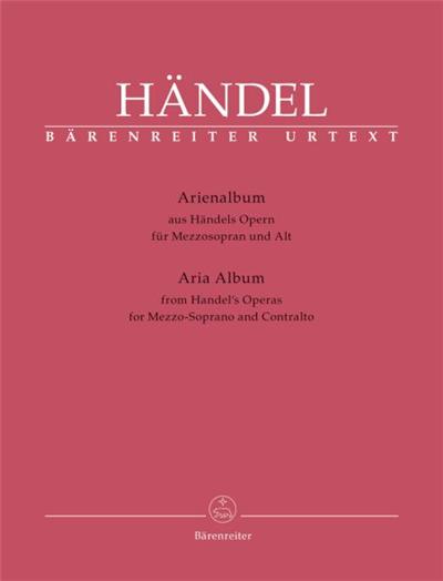 Haendel Georg Friedrich  Arienalbum (Airs D'Opera) -Voix Mezzo Ou Alto/Po