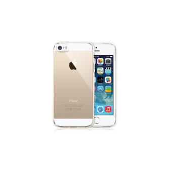NEW'C Coque pour iPhone 5 et iPhone 5S et iPhone Se, Ultra Transparente  Silicone en Gel TPU Souple Housse Etui Coque de Protection avec Absorption  de